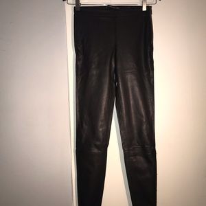 Zara “vegan leather” leggings
